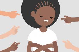 Uma menina deprimida